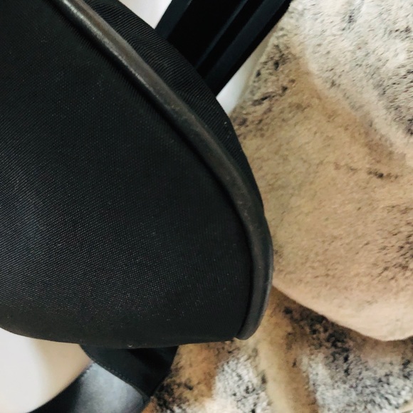 GUCCI Leather & Canvas Shoulder Purse Draw String * - Picture 7 of 8